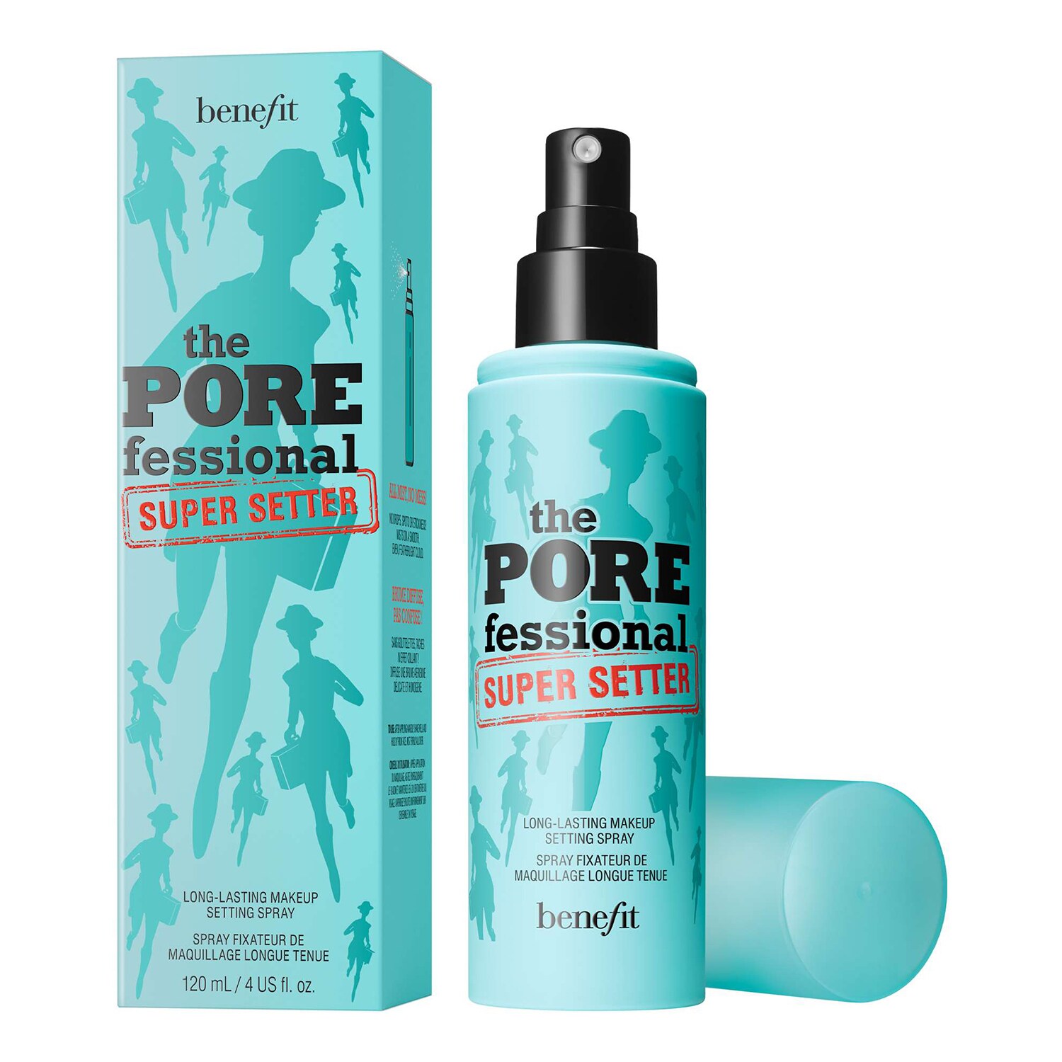 Benefit Cosmetics - The Porefessional Super Setter - Spray Utrwalający Makijaż - The Porefessional Primer Supersett Spray - Dla Kobiet